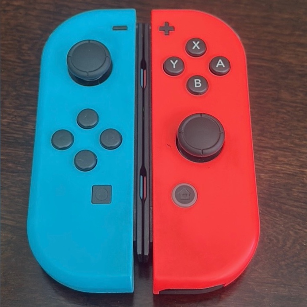 Nintendo Switch Joy-Con (R) and (L) OEM Neon Blue and Red